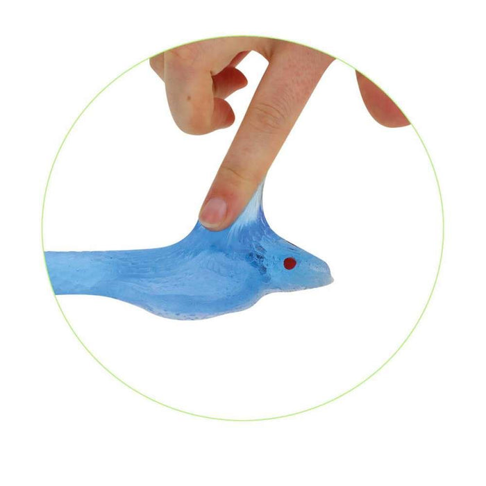 Serpiente súper pegajosa y elástica