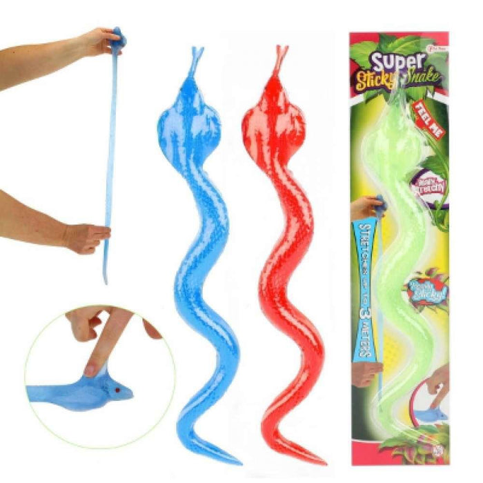 Super Cobra Pegajosa e Elástica Toi-Toys