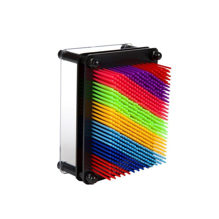 Escultura Toi Toys Pin Art 3D Rainbow 12cm