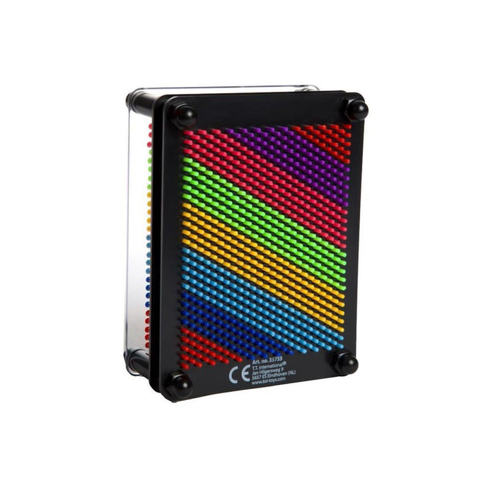 Escultura Toi Toys Pin Art 3D Rainbow 12cm