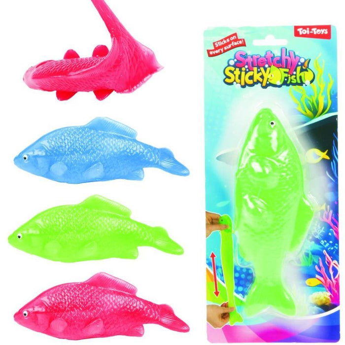 Peixe Super Pegajoso Stretchy Sticky Fish