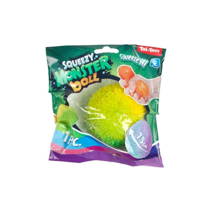 Bola com Textura Squeezy Monster Ball 7cm