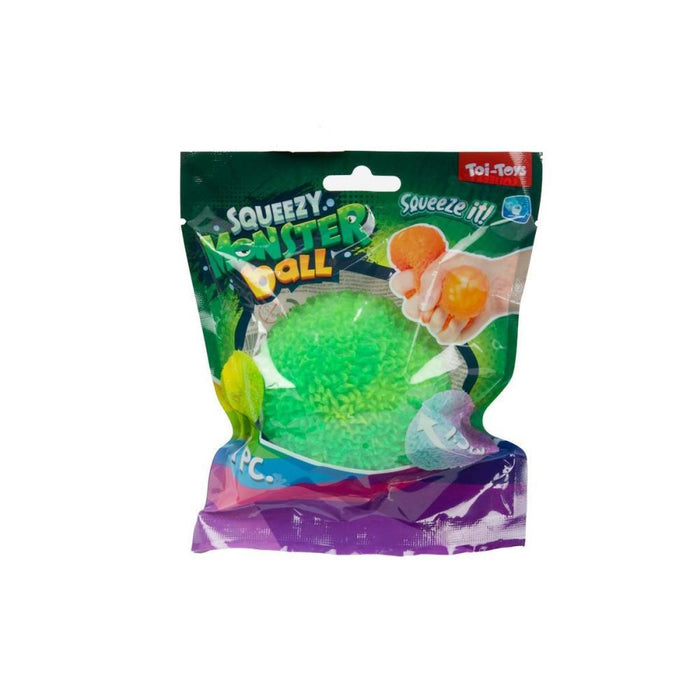 Bola com Textura Squeezy Monster Ball 7cm