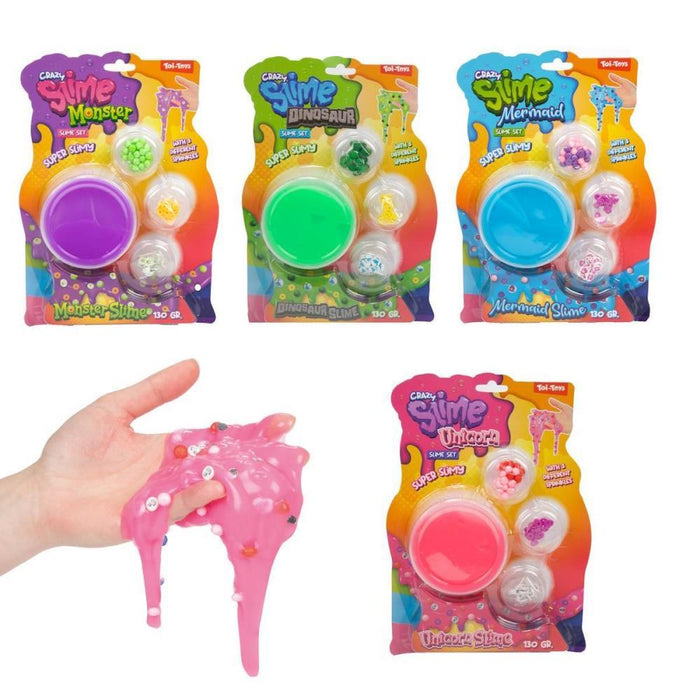 Conjunto ToiT oys  Crazy Slime Mix It