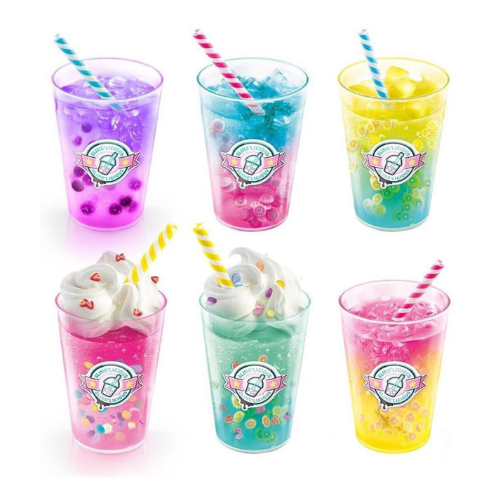 Kit Canal Toys Cria 2 Slime em Copos de Bebidas