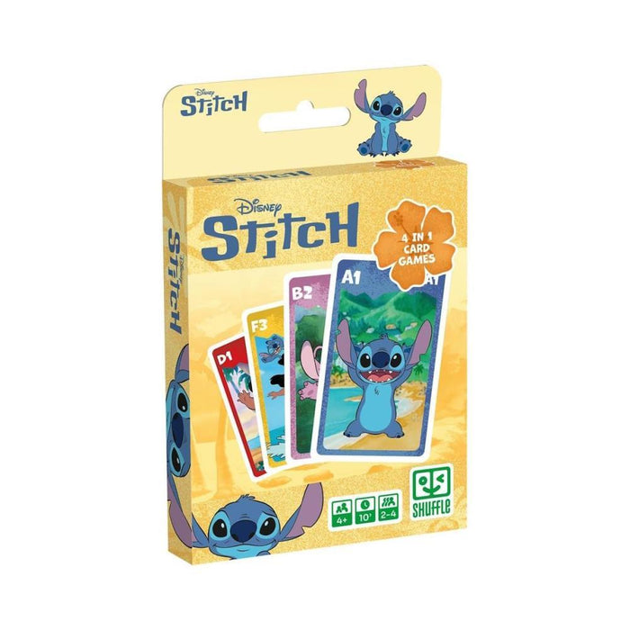 Jogo de Cartas Stitch  4em1