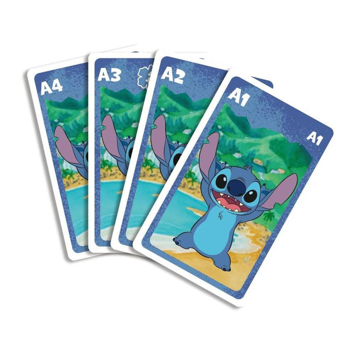 Jogo de Cartas Stitch  4em1