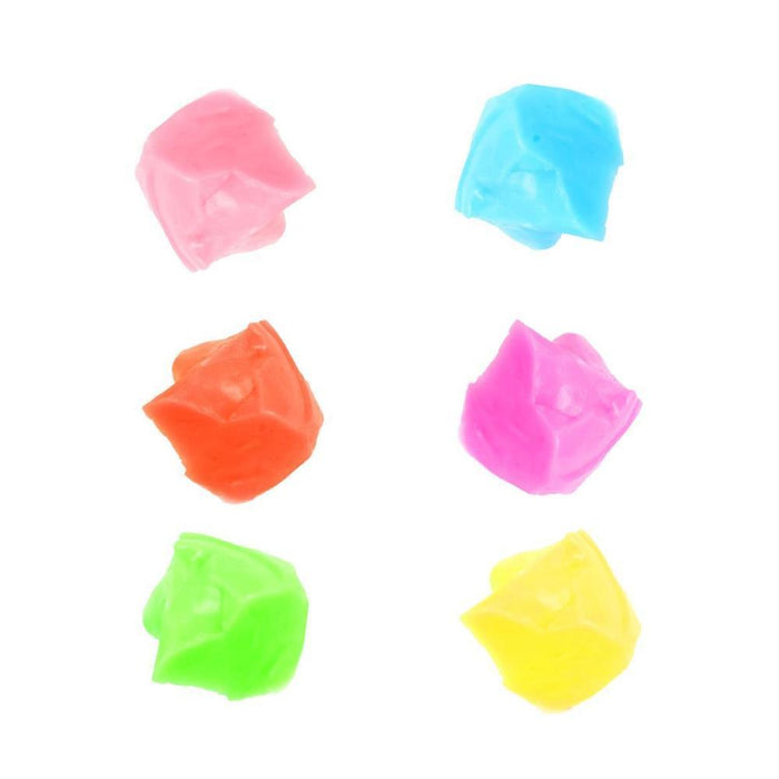 Caixa com 6 Cores Slime Putty Rainbow Stretchy