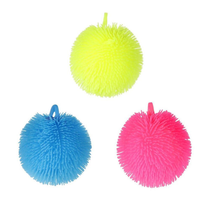 Bola Espinhosa Toi-Toys Squeezy Pufferz Neon 8cm