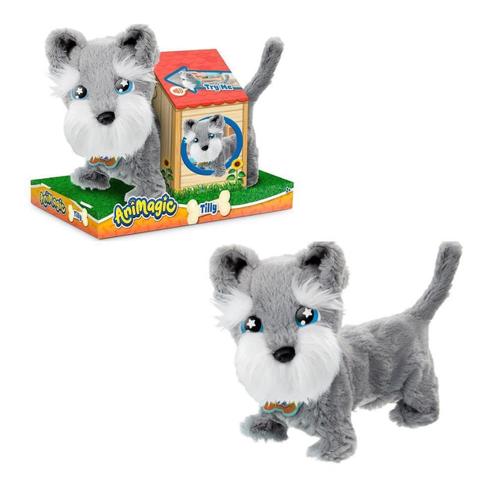 Cão Animagic Interativo Terrier Tilly com Trela