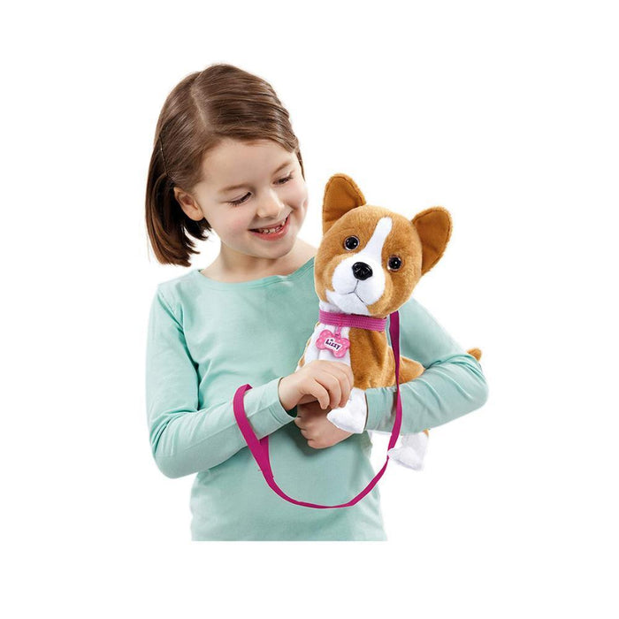 Cão Animagic Interativo Corgi Lizzy com Trela