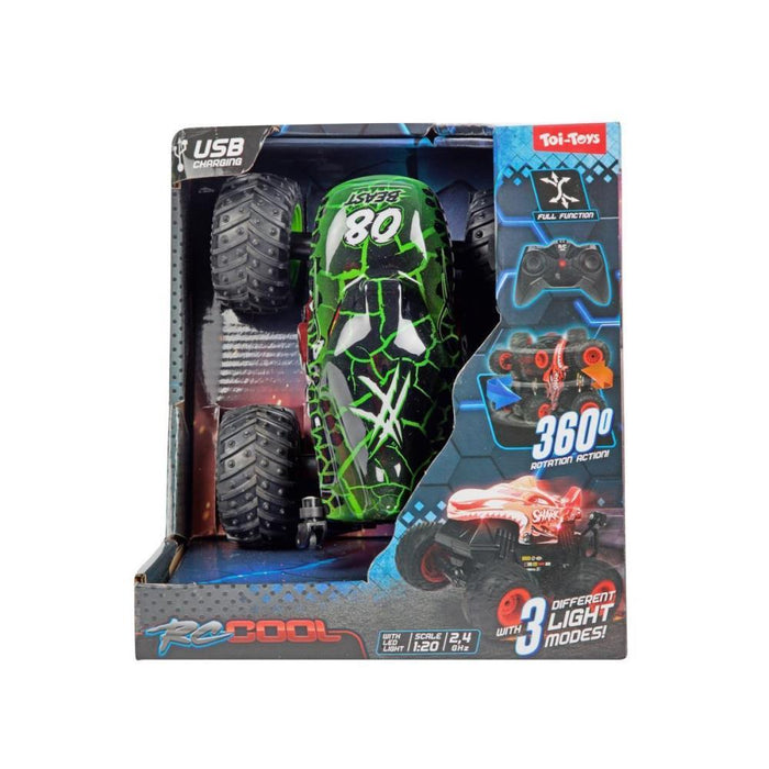 Monster Truck Telecomandado RC Cool 360 Stunt 1:20 com Bateria