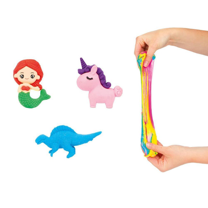 Slime com Borracha Crazy Putty Super Stretchy