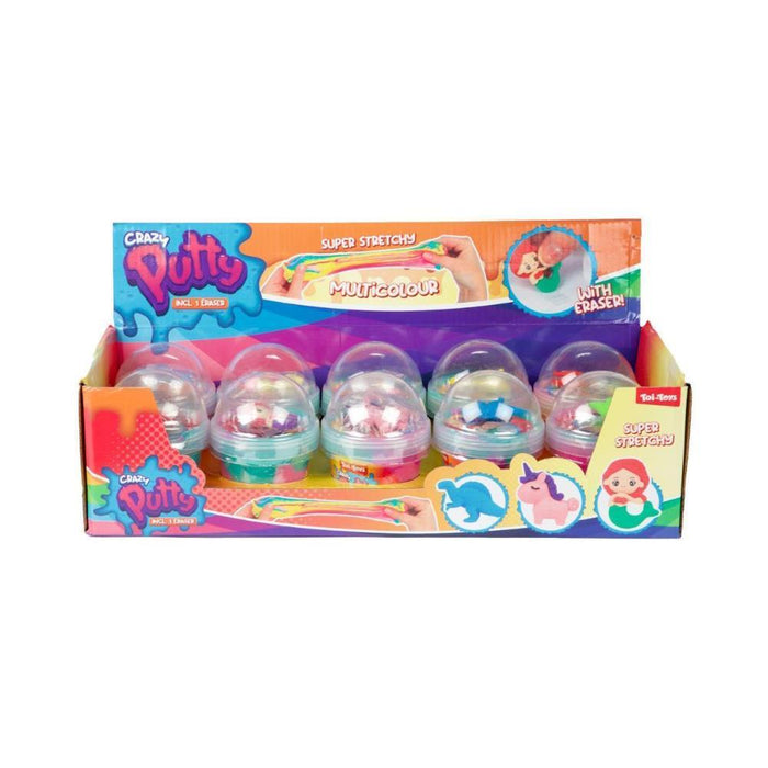 Slime com Borracha Crazy Putty Super Stretchy