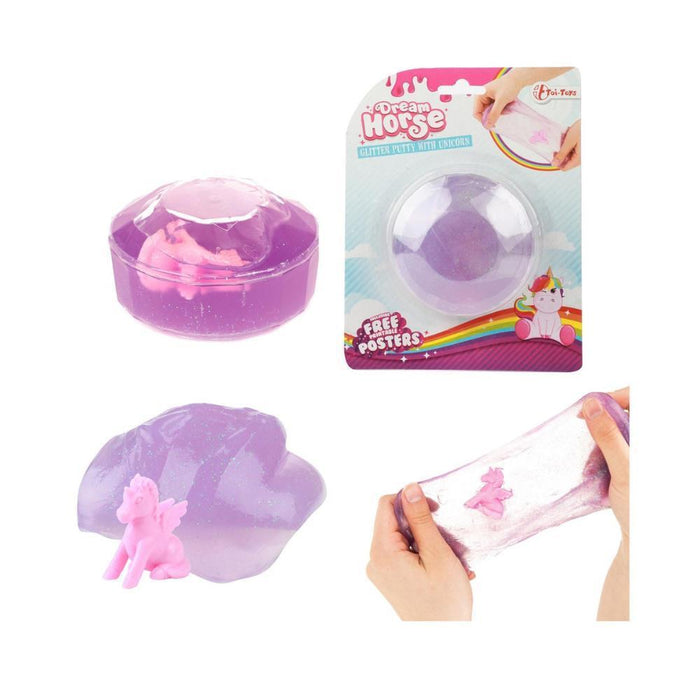 Unicorn Putty Slime Toi-Toys Dream Horse