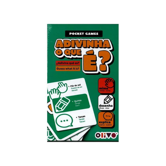 Jogo Adivinha O Que É Pocket Games Olivo