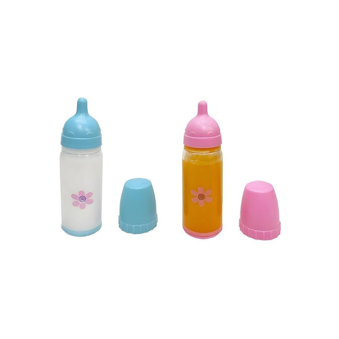 Conjunto de 2 Biberões Mágicos com Flores CuteDolls