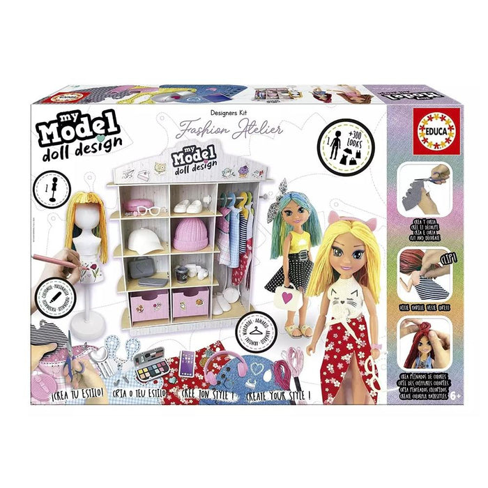 Atelier de Moda Educa My Model Doll Design Fashion Atelier