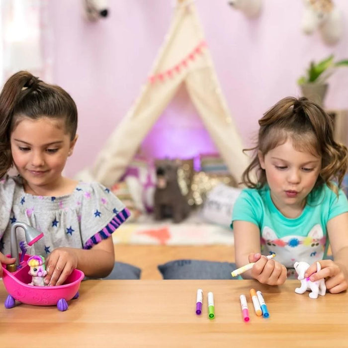 Banheira com 4 Animais para Colorir Laváveis Crayola Washimals