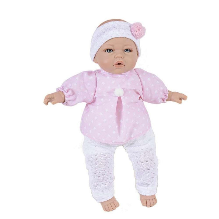 Pajama Doll with Pacifier and Sounds 40cm