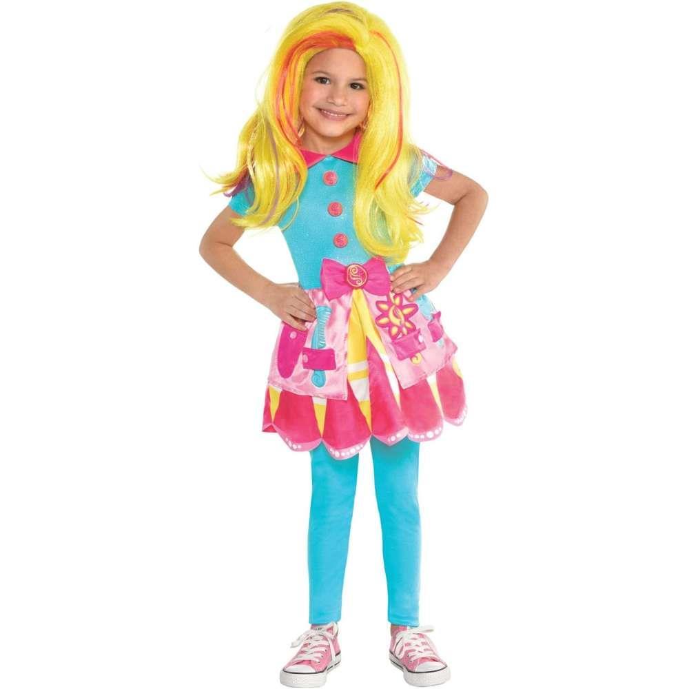 Disfraz de Sunny Day con peluca 3-4 años
