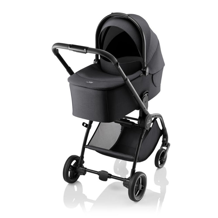Pack Britax Römer Rio + Alcofa Rio Style Carbon Black