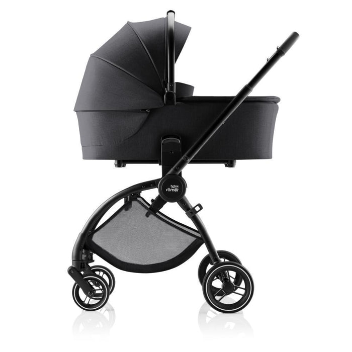 Pack Britax Römer Rio + Alcofa Rio Style Carbon Black