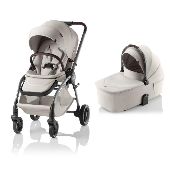 Pack Britax Römer Rio+ Alcofa Rio Lux Soft Taupe
