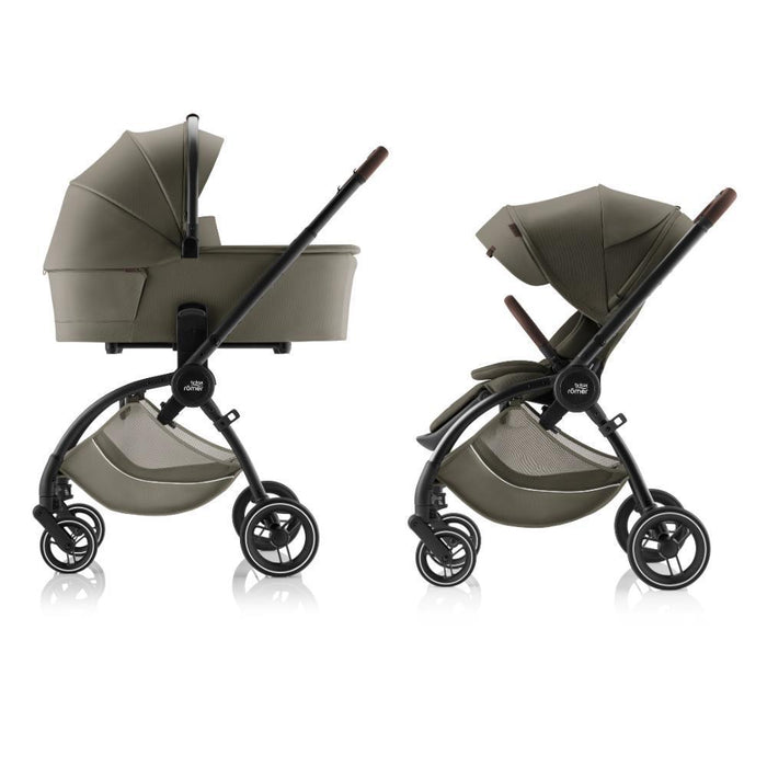 Pack Britax Römer Rio + Alcofa Rio Lux Urban Olive