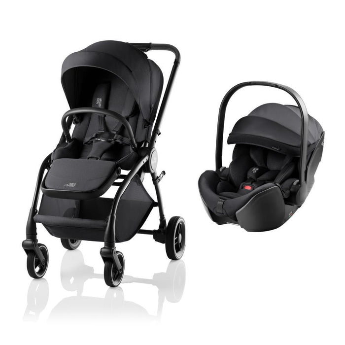 Pack Britax Römer Rio + Baby-Safe Pro Style Carbon Black