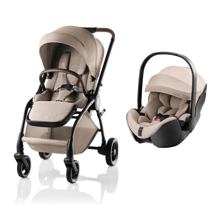 Pack Britax Römer Rio + Baby-Safe Pro Style Teak