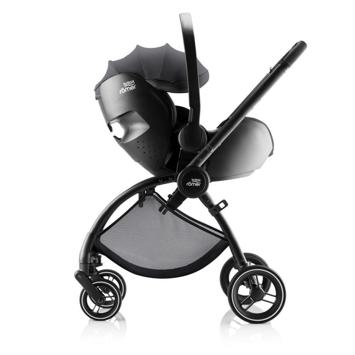 Pack Britax Römer Rio + Alcofa Rio + Baby-Safe Pro Style Carbon Black