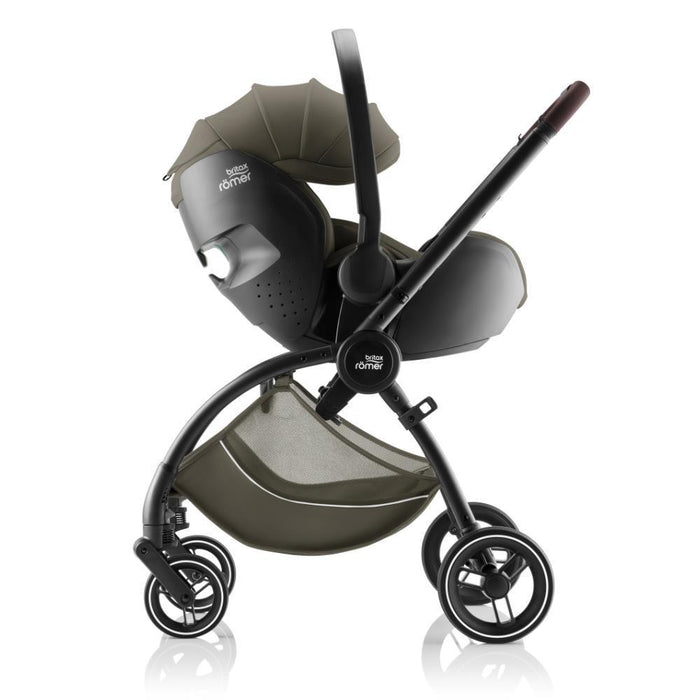 Pack Britax Römer Rio + Alcofa Rio + Baby-Safe Pro Lux Urban Olive