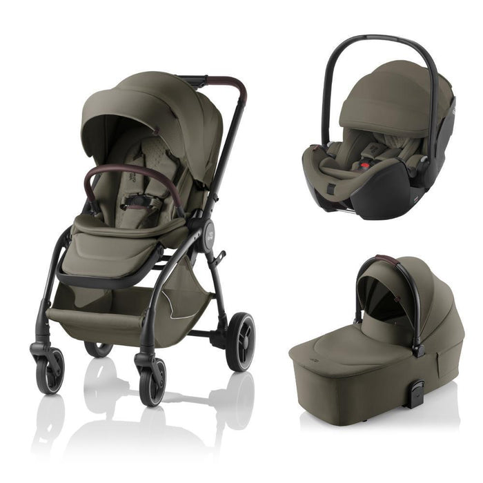 Pack Britax Römer Rio + Alcofa Rio + Baby-Safe Pro Lux Urban Olive