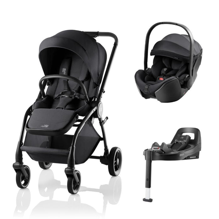 Pack Britax Römer Rio + Baby-Safe Pro Style Carbon Black + Base Vario 5Z