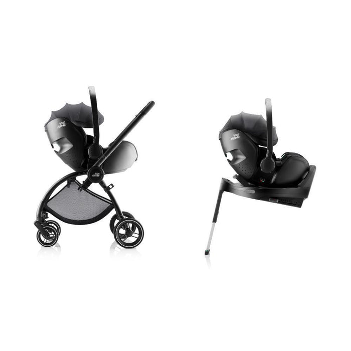 Pack Britax Römer Rio + Baby-Safe Pro Style Carbon Black + Base Vario 5Z