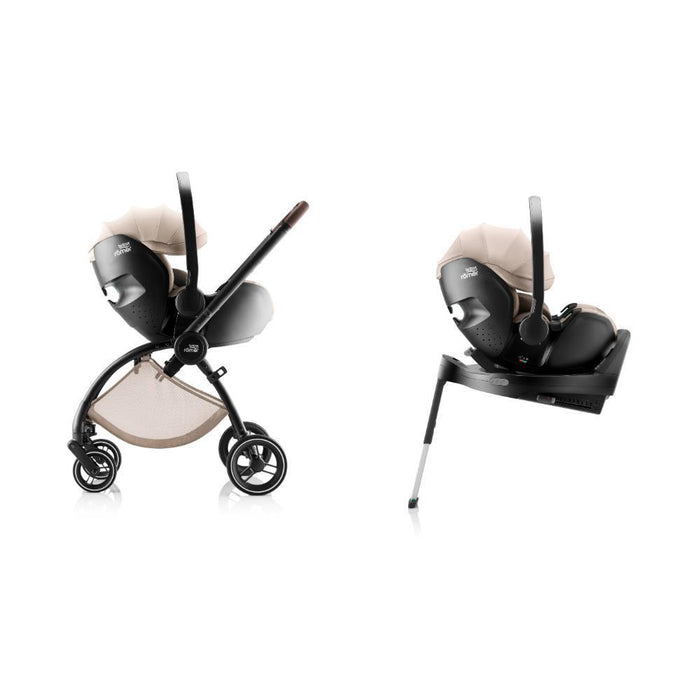 Pack Britax Römer Rio + Baby-Safe Pro Style Teak + Base Vario 5Z