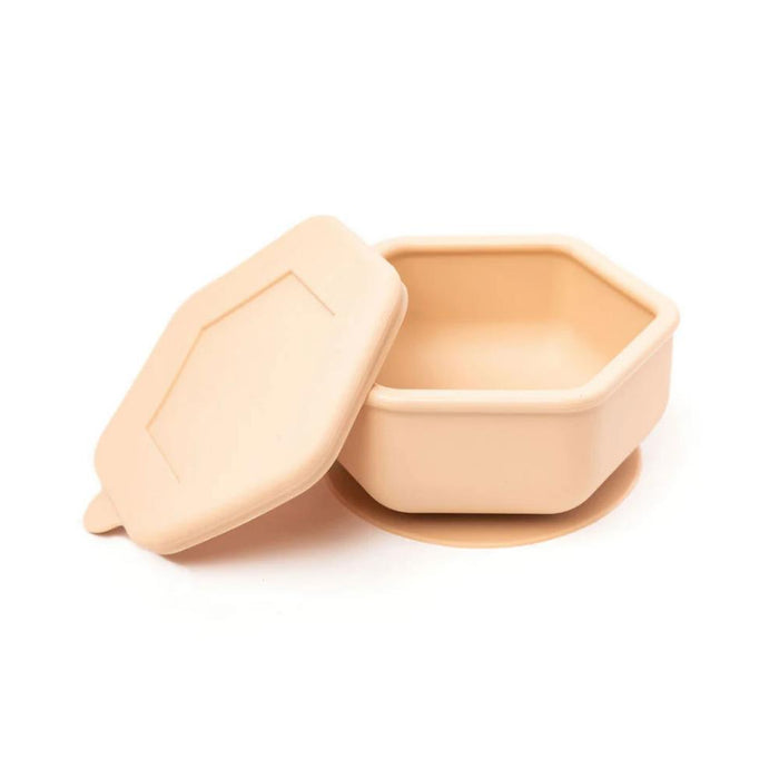 Taça em Silicone com Ventosa e Tampa Tiny Twinkle Sand