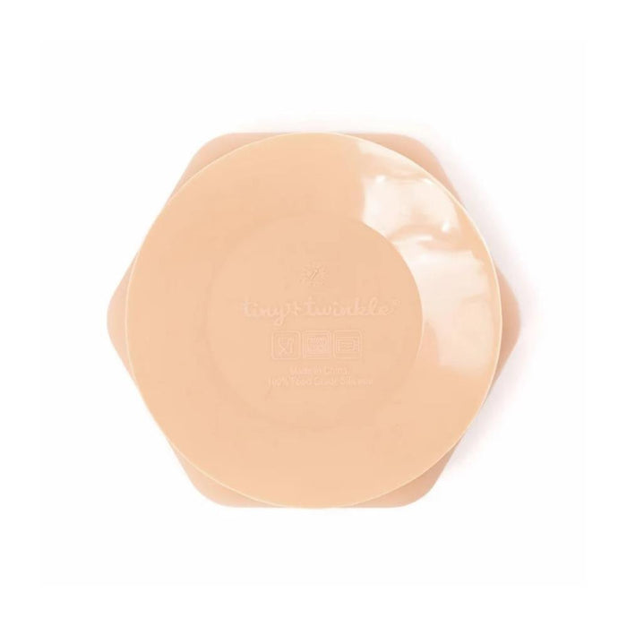 Taça em Silicone com Ventosa e Tampa Tiny Twinkle Sand