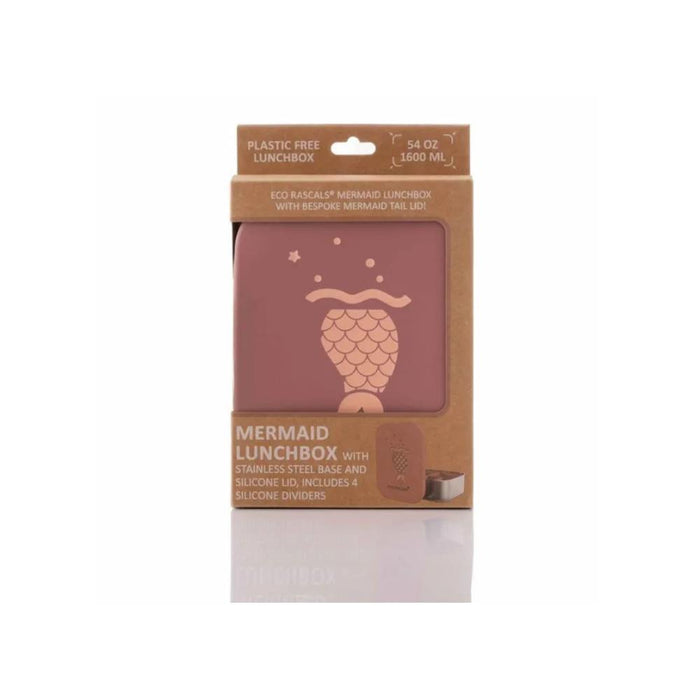 Caixa Lancheira com Divisórias Mermaid Blush