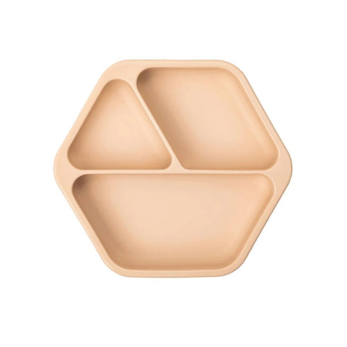 Prato em Silicone com Ventosa e Tampa Tiny Twinkle Sand