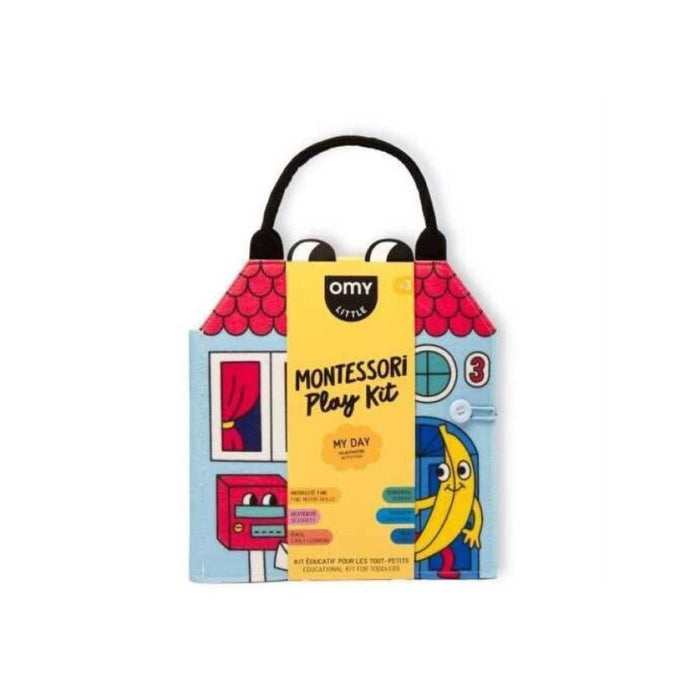 Livro OMY Little Montessori Play Kit My Day