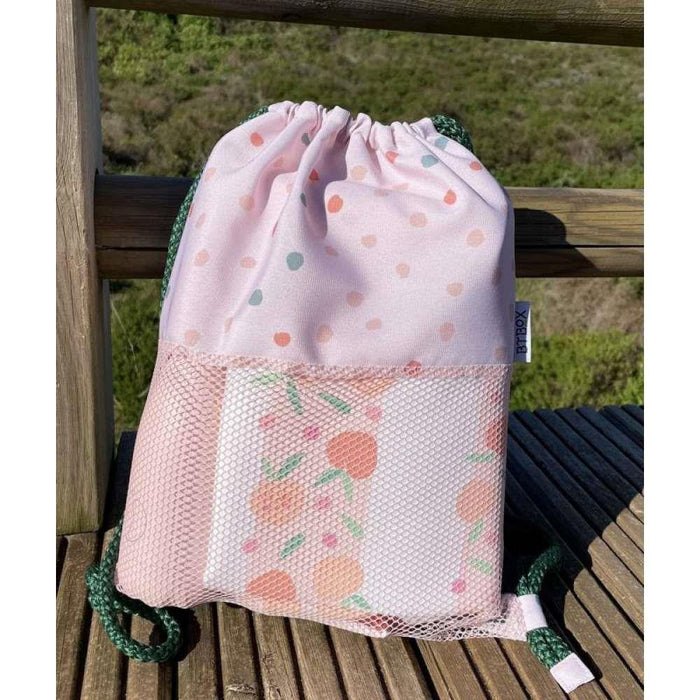 BTBox Pink Dots Beach Bag/Backpack