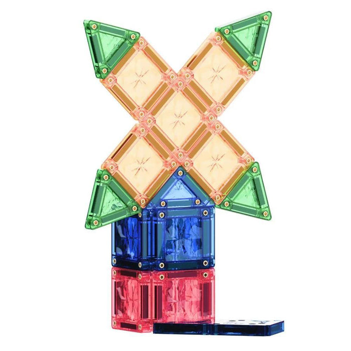 Mini Construções Magnéticas Clever Clixx Pastel 28 Peças