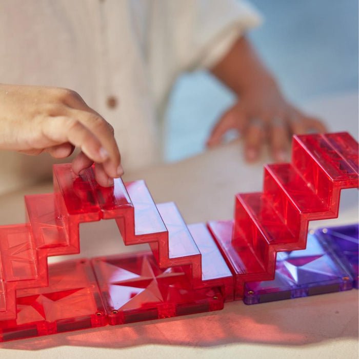 Jogo de Construções Magnéticas CleverClixx  Escadas Intense 34 Peças