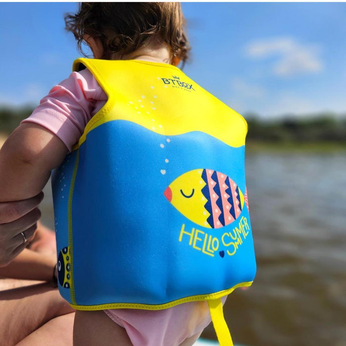 Colete de Aprendizagem BTBox Peixes Tamanho S 1-3 Anos (11-19kg)
