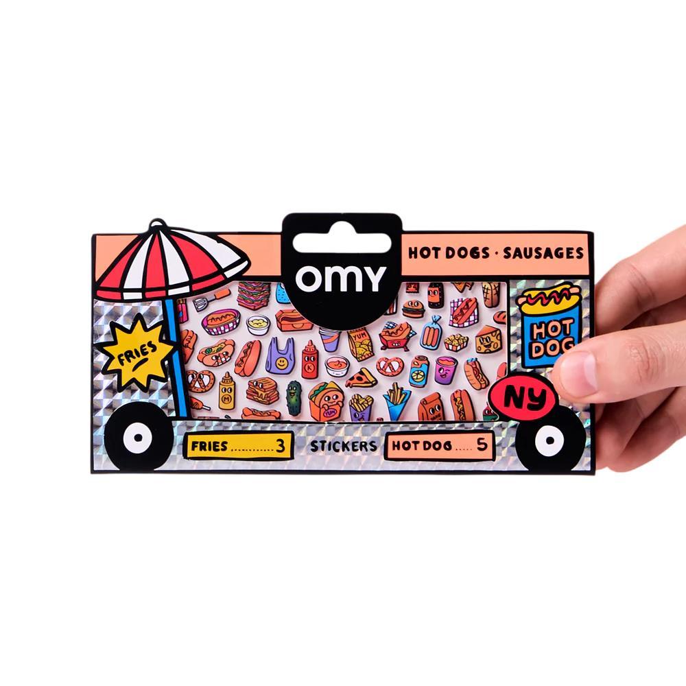 Autocolantes OMY Hot Dog Shop