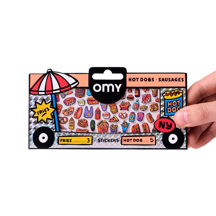 Autocolantes OMY Hot Dog Shop