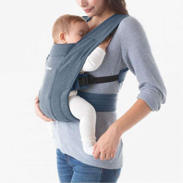 Marsúpio/Porta-Bebés Ergobaby Embrace Knit Oxford Blue