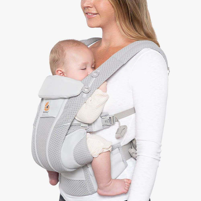 ergobaby omni breeze baby carrier - pearl grey Ergobaby Omni Breeze Pearl Grey Baby Carrier | Stroller